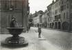 / CPSM FRANCE 88 "Remiremont, la fontaine du Cygne et les arcades"