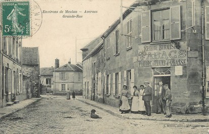 / CPA FRANCE 95 "Avernes, grande rue"