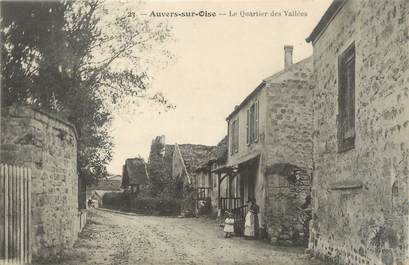 / CPA FRANCE 95 "Auvers sur Oise, le quartier des vallées"