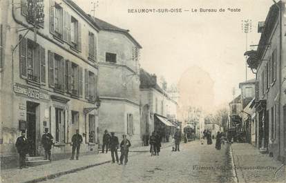 / CPA FRANCE 95 "Beaumont sur Oise, le bureau de poste"