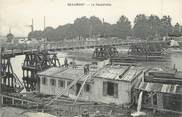 95 Val D'oise / CPA FRANCE 95 "Beaumont, la passerelle"