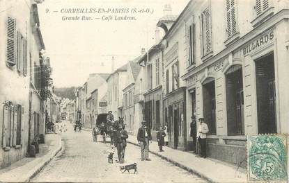 / CPA FRANCE 95 "Cormeilles en Parisis, grande rue"