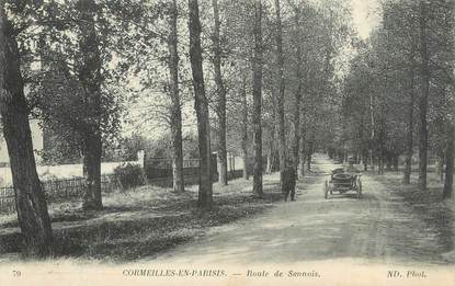 / CPA FRANCE 95 "Cormeilles en Parisis, route de Sannois"
