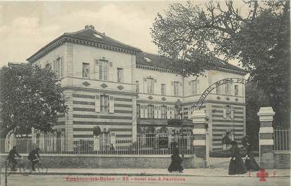 / CPA FRANCE 95 "Enghien les Bains, hôtel des 4 pavillons"