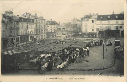 / CPA FRANCE 95 "Montmorency, place du marché "