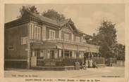 95 Val D'oise / CPA FRANCE 95 "Saint Brice, maison Rocult, hôtel de la gare"