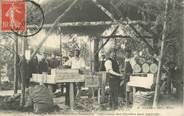 41 Loir Et Cher CPA FRANCE 41 "Fêtes de Blois, Exposition forestière, fabrication des chevilles pour traversés"