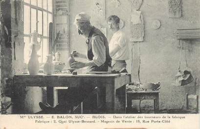 CPA FRANCE 41 "Blois, atelier des tourneurs de la fabrique, Quai Ulysse Besnard"