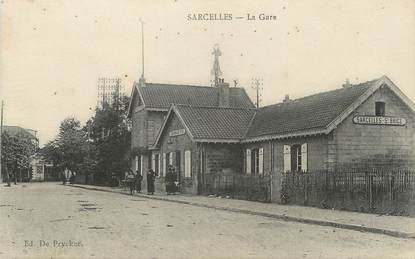 / CPA FRANCE 95 "Sarcelles, la gare"