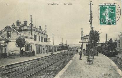 / CPA FRANCE 95 "Sannois, la gare "