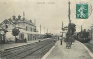 95 Val D'oise / CPA FRANCE 95 "Sannois, la gare "