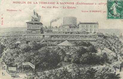 / CPA FRANCE 95 "Sannois, moulin de la terrasse"