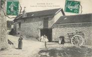 95 Val D'oise / CPA FRANCE 95 "Santeuil, entrée de la ferme de l'ancien presbytère"