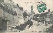 95 Val D'oise / CPA FRANCE 95 "Santeuil, rue Sainte Geneviève"