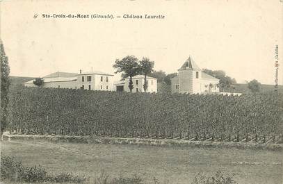 CPA FRANCE 33 "Sainte Croix du Mont, Chateau Laurette"