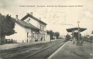 37 Indre Et Loire CPA FRANCE 37 "Port Boulet, la gare" / TRAIN