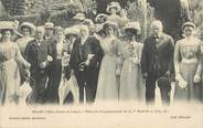 37 Indre Et Loire CPA FRANCE 37 "Francueil, fêtes du Couronnement de la 1ère Rosière, 1911"