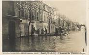 92 Haut De Seine / CPA FRANCE 92 "Rueil, l'avenue du chemin de fer" / INONDATIONS