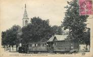 36 Indre CPA FRANCE 36 "Issoudun, la place de Vouet et le tramway"