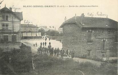 / CPA FRANCE 93 "Le Blanc Mesnil Drancy, sortie des ateliers auxiliaires"