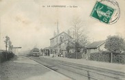 93 Seine Saint Deni / CPA FRANCE 93 "La Courneuve, la gare"