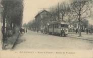 93 Seine Saint Deni / CPA FRANCE 93 "Le Bourget, route de Flandre" / TRAMWAY