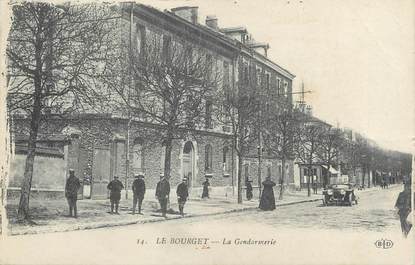 / CPA FRANCE 93 "Le Bourget, la gendarmerie "