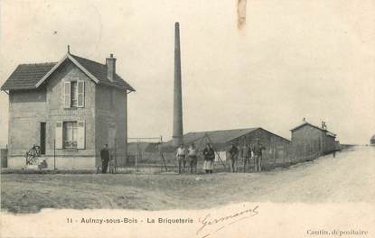 / CPA FRANCE 93 "Aulnay sous Bois, la briqueterie"