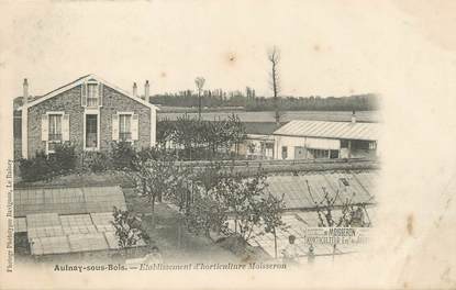 / CPA FRANCE 93 "Aulnay sous Bois, établissement Moisseron"