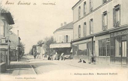 / CPA FRANCE 93 "Aulnay sous Bois, bld Duthoit"