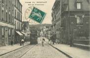 93 Seine Saint Deni / CPA FRANCE 93 "Bagnolet, rue de Vincennes" / TRAMWAY