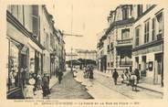 93 Seine Saint Deni / CPA FRANCE 93 "Epinay sur Seine, la poste et la rue de Paris"