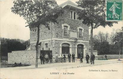 / CPA FRANCE 93 "Livry, la poste"