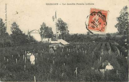 / CPA FRANCE 93 "Livry, le jardin perdu Lillois"