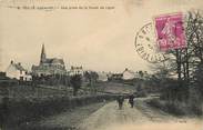 44 Loire Atlantique CPA FRANCE 44 "Teillé, vue prise de la route de Ligné"