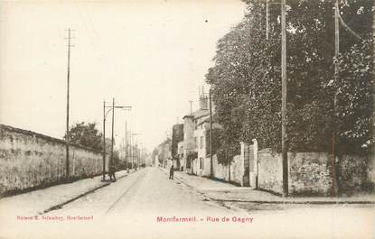 / CPA FRANCE 93 "Monfermeil, rue de Gagny"