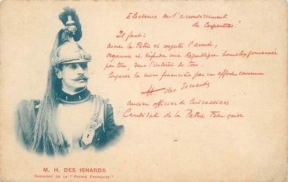   FRANCE 84  "Carpentras, M.H.Des ISNARDS" / POLITIQUE