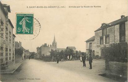 CPA FRANCE 44 "Saint Mars du Désert, arrivée par la rte de Nantes"