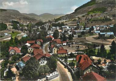 / CPSM FRANCE 88 "Saint Maurice sur Moselle, vue générale et rue de la Gare"