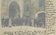 84 Vaucluse CARTE PHOTO FRANCE 84  "Avignon, Officiers étrangers au Palais des Papes"