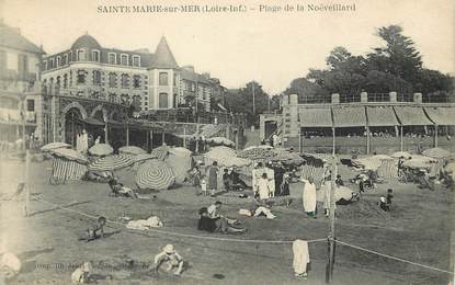 CPA FRANCE 44 "Sainte Marie sur Mer, Plage de la Noëveillard"