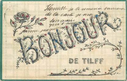 CPA BELGIQUE "Bonjour de Tilff"