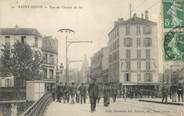 93 Seine Saint Deni / CPA FRANCE 93 "Saint Denis, rue du chemin de fer"