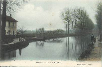 / CPA FRANCE 93 "Sevran, gare du canal"