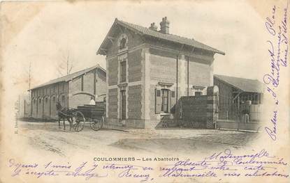 / CPA FRANCE 77 "Coulommiers, les abattoirs "