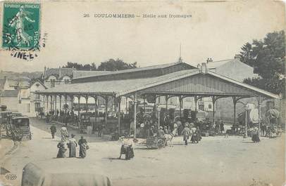 / CPA FRANCE 77 "Coulommiers, halle aux fromages"