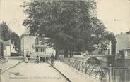 77 Seine Et Marne / CPA FRANCE 77 "Coulommiers, le théâtre et le pont rouge"