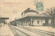 77 Seine Et Marne / CPA FRANCE 77 "Coulommiers, la gare intérieure"