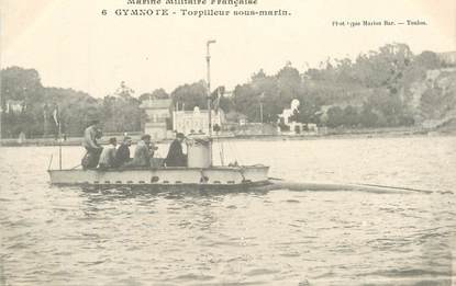 CPA BATEAU "torpilleur sous marin"