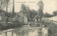 77 Seine Et Marne / CPA FRANCE 77 "Château Landon, les bords du fusin"